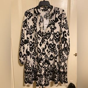 Zara mini shirt dress